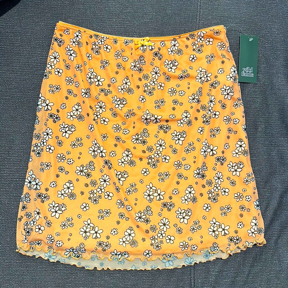 Floral skirt
